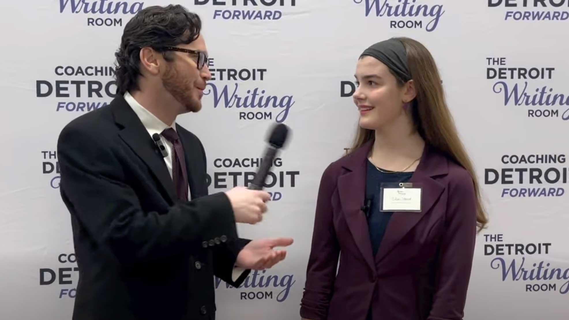 ILA Student Eliza Stewart Wins Double Honors at Detroit Writing Room Awards