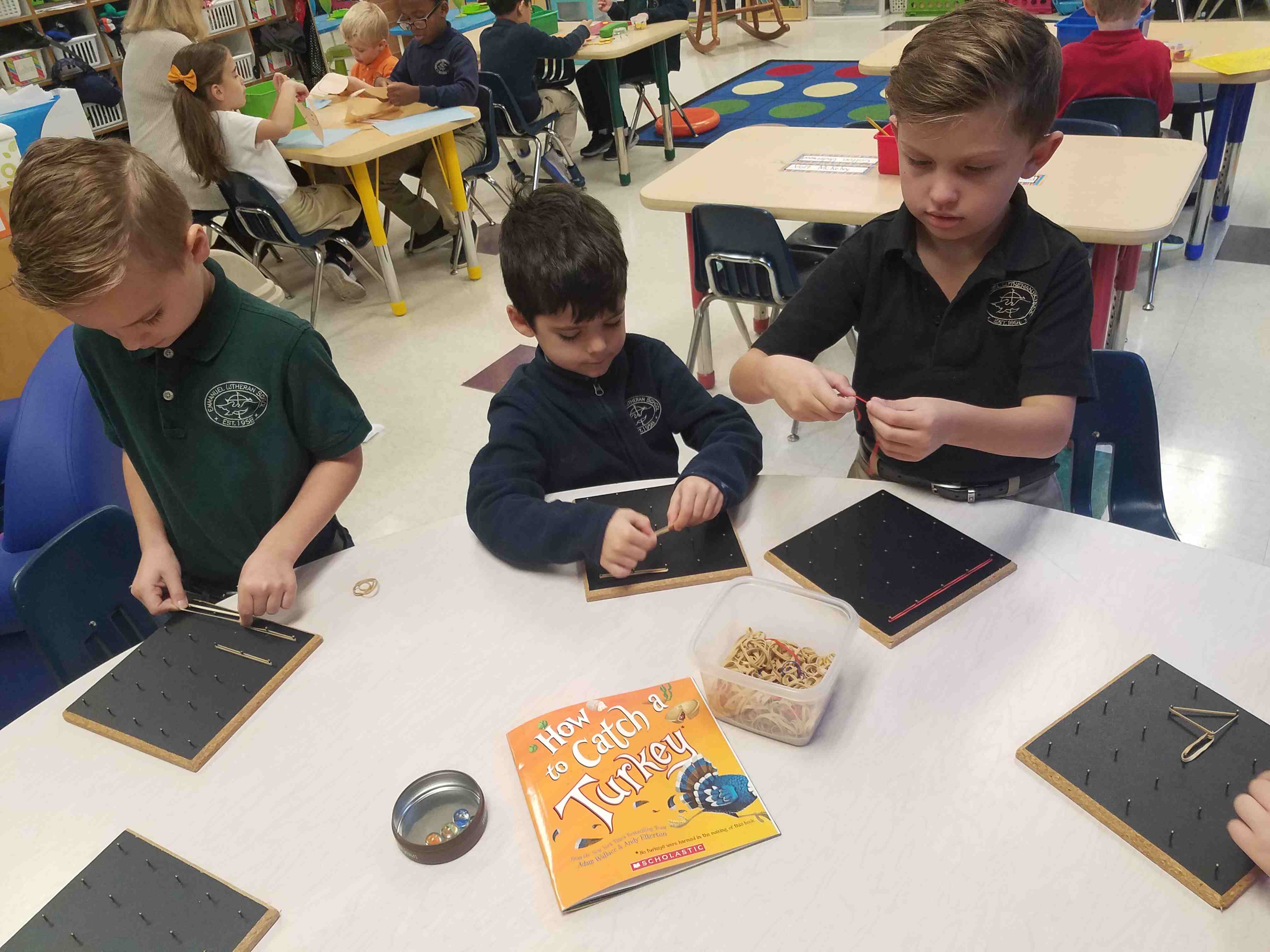 stem-hero image Students in enrichment classes at Emmanuel Lutheran School