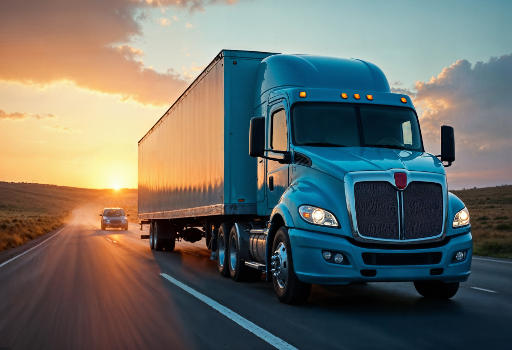 reiddieseltruckontheroad image