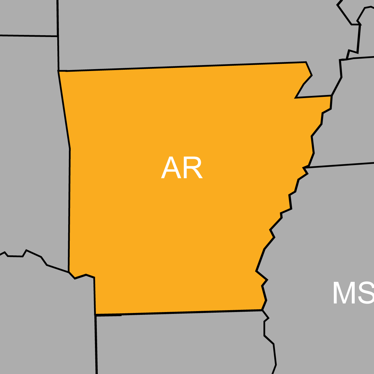 Arkansas Map