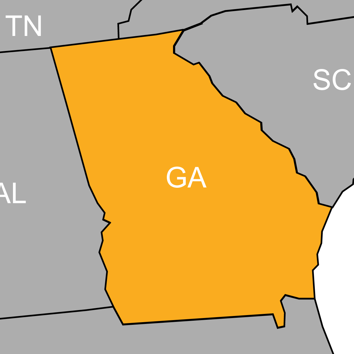Georgia Map