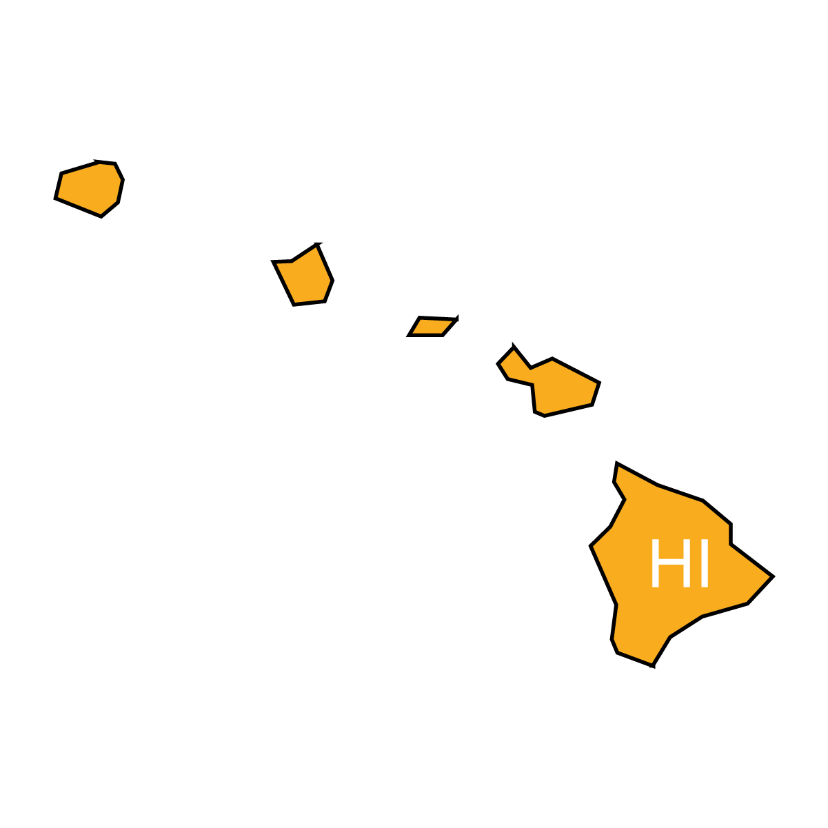 Hawaii Map