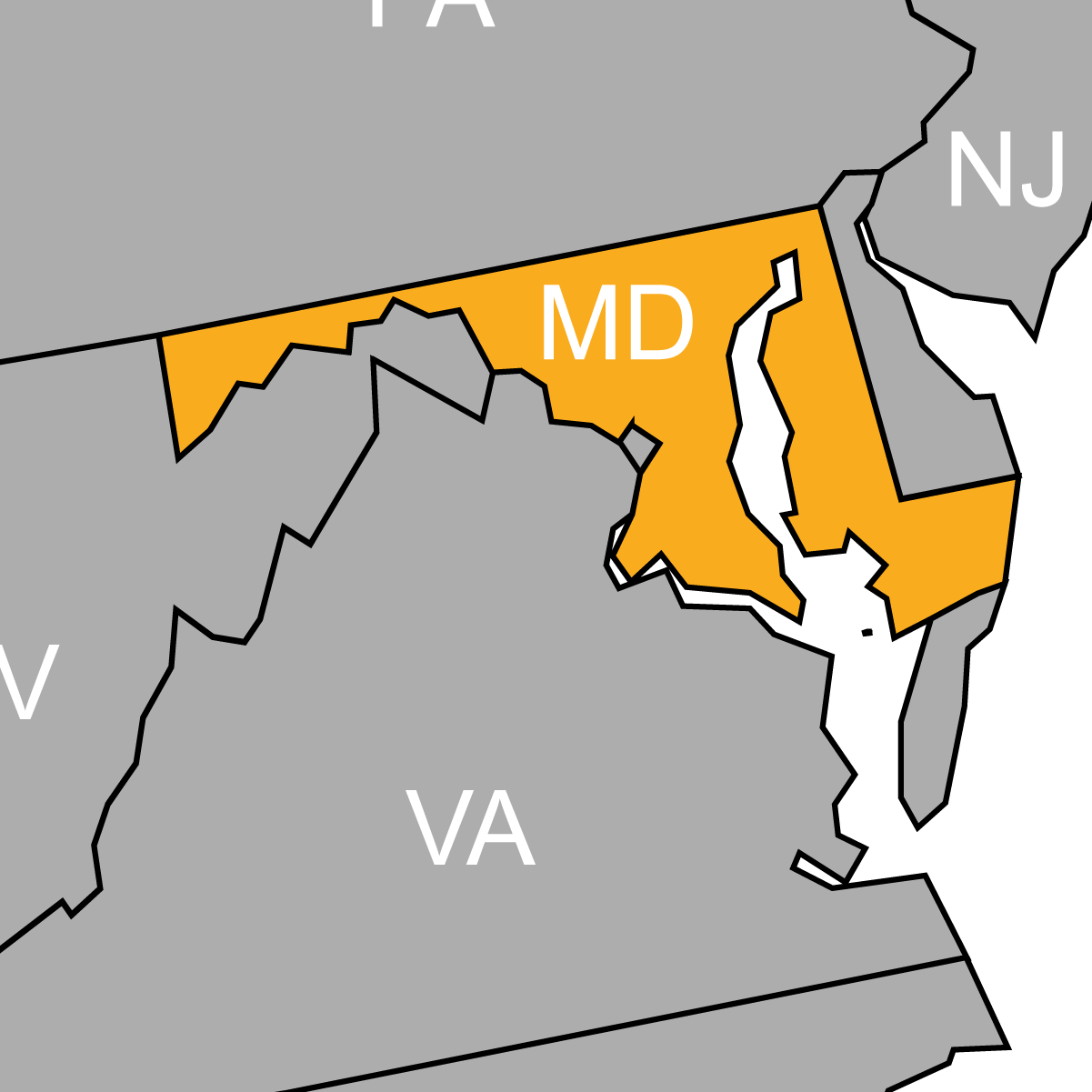 Maryland Map