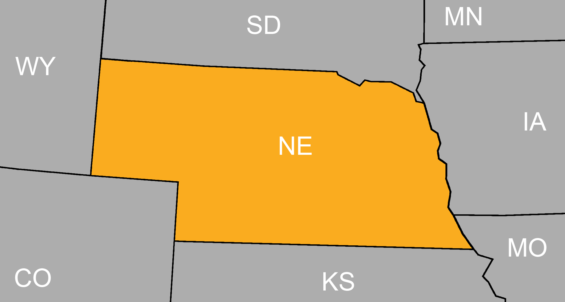 Nebraska Map