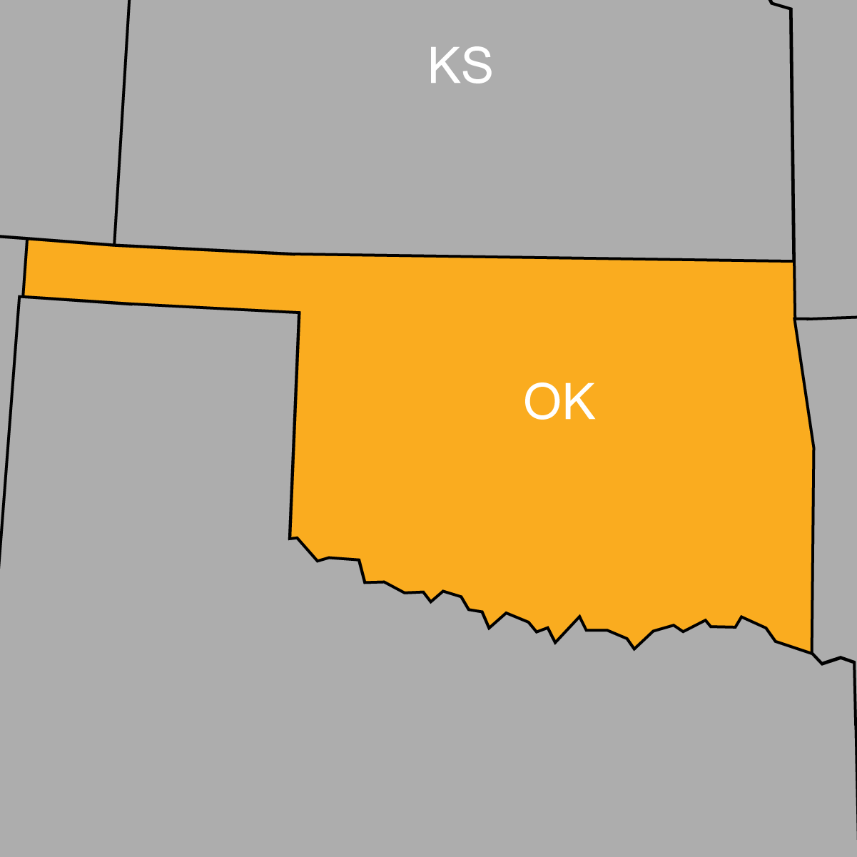 Oklahoma Map